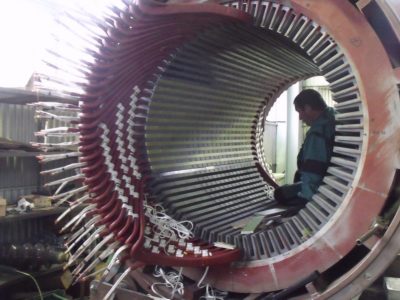 Egyenáramú motorok generátorok és turbógenerátor gerjesztők javítása 4